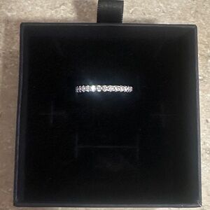 MOISSANITE S925/silver Eternity Band